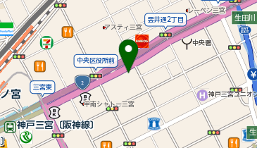 05.アーバンエース三宮ビル (Kobelin)の地図画像