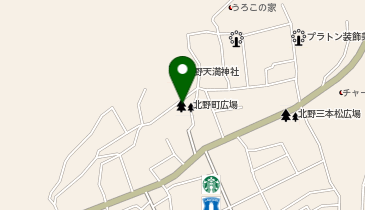 08.北野町中公園 (Kobelin)の地図画像