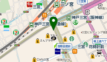 13.三宮駅南 (Kobelin)の地図画像