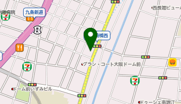 D-36.エステムコート難波WEST-SIDE3ドームシティ (ドコモ・バイクシェア)の地図画像