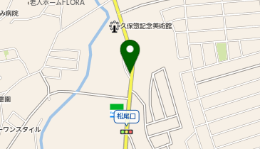 和泉市久保惣美術館横 (bikeshareポート)の地図画像