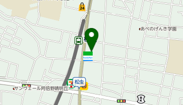 Q-14.Blessed Sun Abeno (ドコモ・バイクシェア)の地図画像