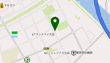 K1-173.大森東特別出張所 (ドコモ・バイクシェア)の地図画像