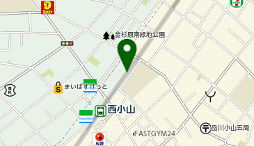 J1-64.東急西小山駅(北)駐輪場 (ドコモ・バイクシェア)の地図画像