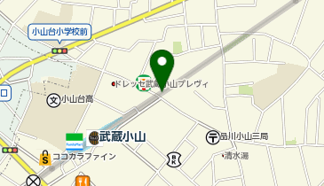 I1-124.東急武蔵小山駅東口駐輪場 (ドコモ・バイクシェア)の地図画像