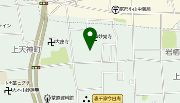 KT352-妙覺寺 駐輪場 (bikeshareポート)の地図画像