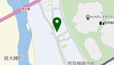 KT354-西京極浜ノ本町 (bikeshareポート)の地図画像