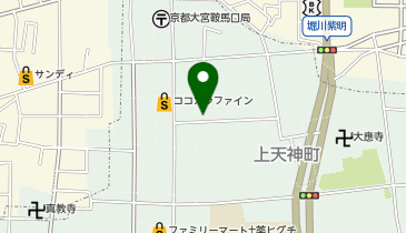 KT357-大宮新ン町(堀川紫明南西) (bikeshareポート)の地図画像