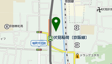KT314-京都工業 (bikeshareポート)の地図画像