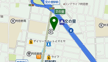 Q-18.阿倍野区昭和町1-4-3 (ドコモ・バイクシェア)の地図画像