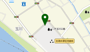 L1-30.二子玉川公園 (ドコモ・バイクシェア)の地図画像