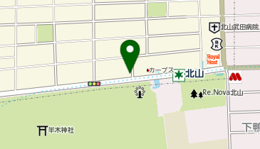 KT369-北山バプテスト教会 (bikeshareポート)の地図画像