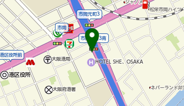 O-20.エスリード弁天町クレール (ドコモ・バイクシェア)の地図画像