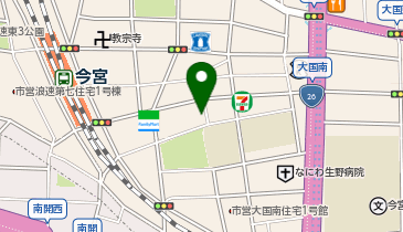 E-55.エスプレイス難波サウスゲート (ドコモ・バイクシェア)の地図画像