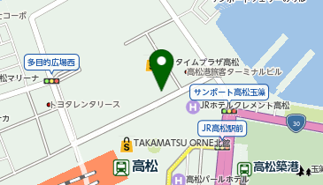 003.高松シンボルタワー (bikeshareポート)の地図画像