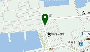 013.テックパーキング浜ノ町第1 (bikeshareポート)の地図画像