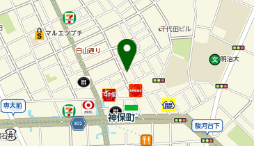 A2-29.mirio神保町 (ドコモ・バイクシェア)の地図画像