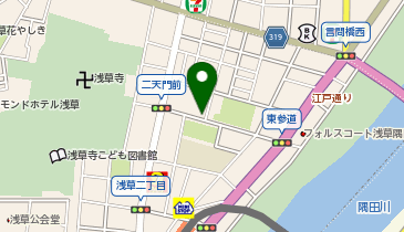 F2-07.台東区民会館・東京都立産業貿易センター台東館 (ドコモ・バイクシェア)の地図画像