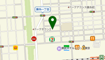 G6-03.マーキュリー錦糸町 (ドコモ・バイクシェア)の地図画像