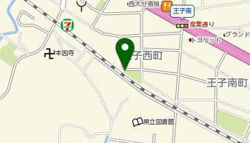 120.つばさ児童公園 (おおいたサイクルシェア)の地図画像