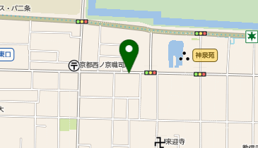 KT375-No6 二条 (bikeshareポート)の地図画像