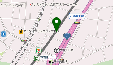 K1-176.六郷土手第2駐車場・第2バイク駐輪場 (ドコモ・バイクシェア)の地図画像