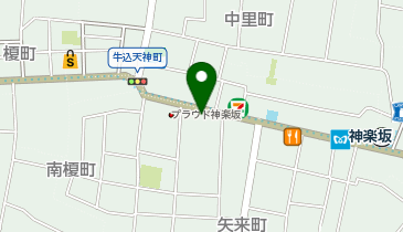 D2-18.AXAS神楽坂Sta. (ドコモ・バイクシェア)の地図画像