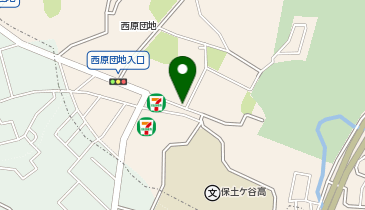 H-018.西原団地 (ドコモ・バイクシェア)の地図画像