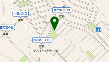 【I-025】西が岡三丁目第二公園前 (ドコモ・バイクシェア)の地図画像