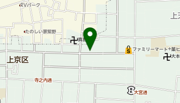 KT382-クレドール西陣大宮 (bikeshareポート)の地図画像