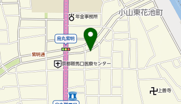 KT388-J'fort烏丸紫明 (bikeshareポート)の地図画像