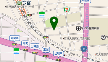 E-54.エステムコート難波サウスプレイス3ラ・パーク2 (ドコモ・バイクシェア)の地図画像