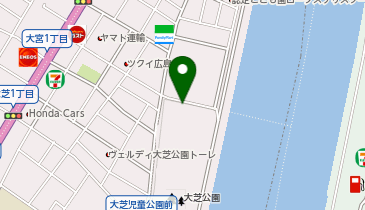159.大芝公園交通ランド (ドコモ・バイクシェア)の地図画像