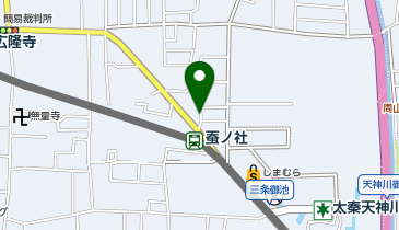 KT393-ウエグチ興産 (bikeshareポート)の地図画像