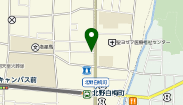 KT394-ドコモショップ北野白梅町店 (bikeshareポート)の地図画像