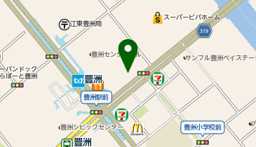 H1-232.豊洲センタービルアネックス (ドコモ・バイクシェア)の地図画像