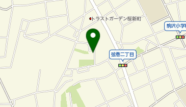 L1-31.区営住宅弦巻二丁目アパート (ドコモ・バイクシェア)の地図画像