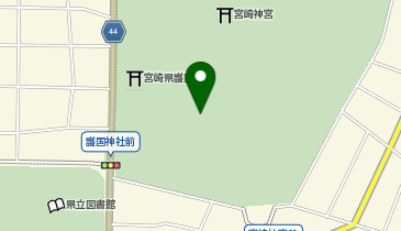 宮崎神宮ポート (bikeshareポート)の地図画像