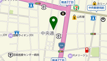 一番街第1駐輪場ポート (bikeshareポート)の地図画像