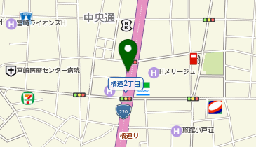 橘通西(3)ポート (bikeshareポート)の地図画像