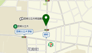 宮崎公立大学ポート (bikeshareポート)の地図画像