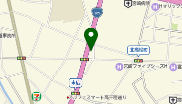 西高松町ポート (bikeshareポート)の地図画像