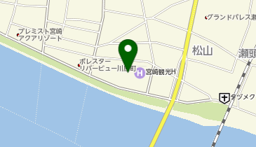 宮崎観光ホテルポート (bikeshareポート)の地図画像