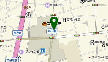 県庁8号館ポート (bikeshareポート)の地図画像