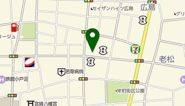 宮崎太陽銀行本店ポート (bikeshareポート)の地図画像