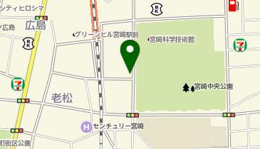 宮崎市保健所ポート (bikeshareポート)の地図画像