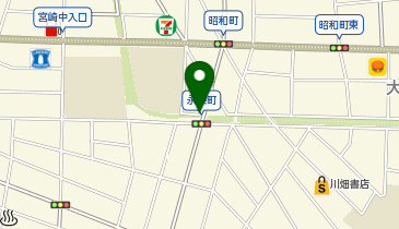 後田川緑道(2)ポート (bikeshareポート)の地図画像