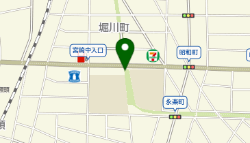 後田川緑道(1)ポート (bikeshareポート)の地図画像