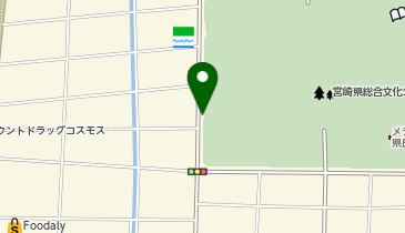県総合文化公園西ポート (bikeshareポート)の地図画像