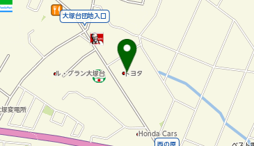 宮崎トヨタネッツ大塚店 (bikeshareポート)の地図画像